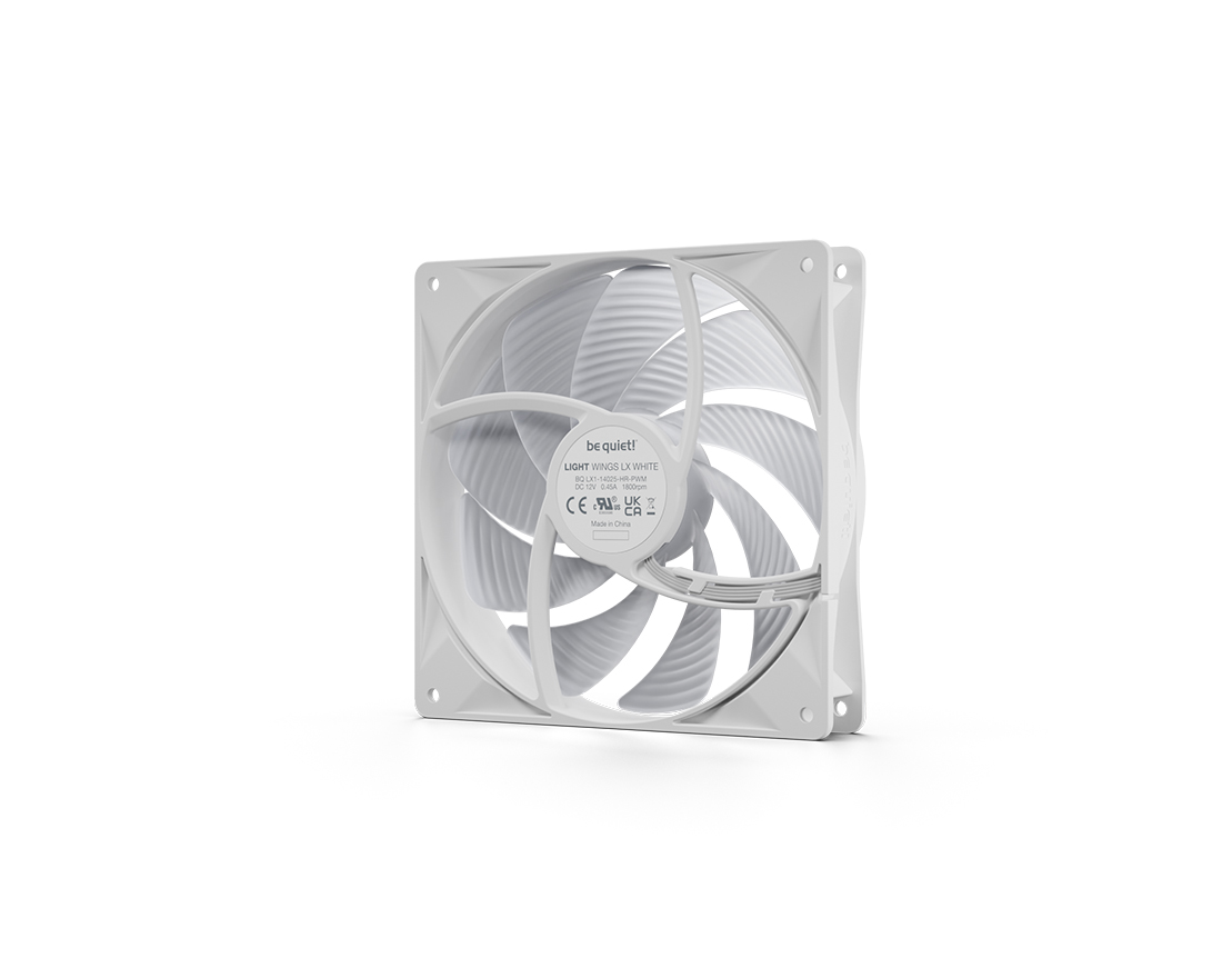 LIGHT WINGS LX | 140mm PWM HS 3-Pack W silent essential Fans from